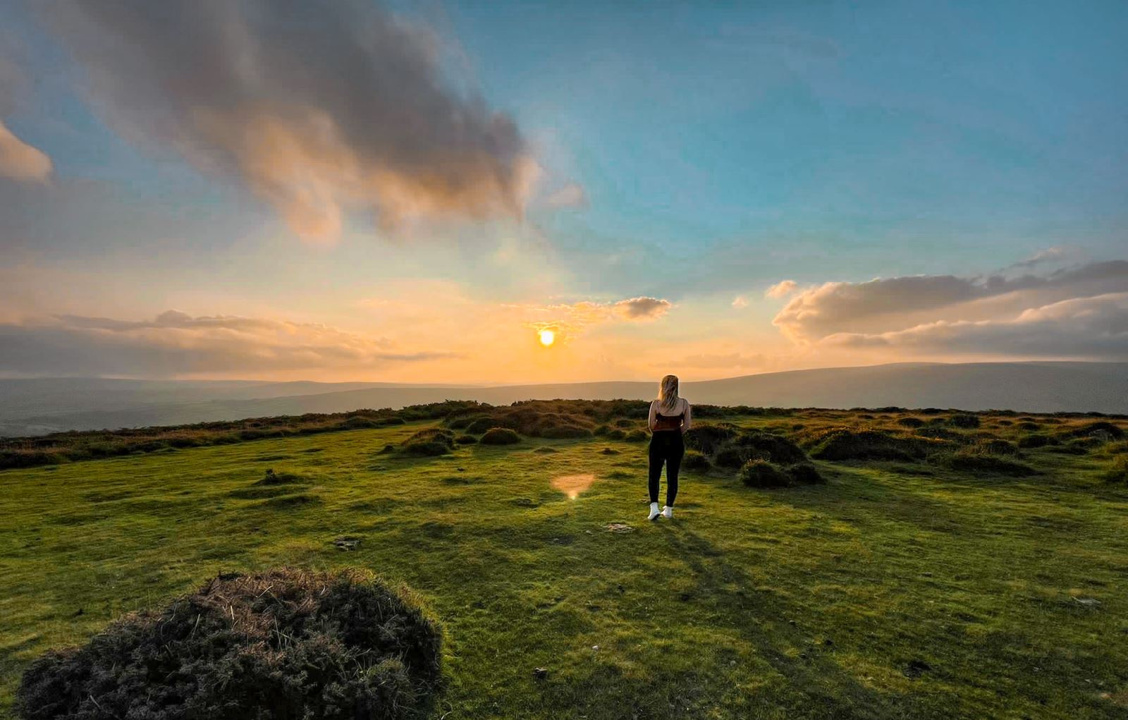 Sunset on Dartmoor